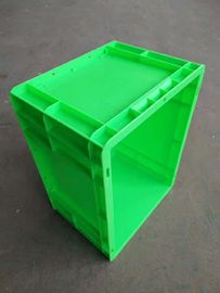 Eco Friendly Euro Stacking Containers 400*300 mm Virgin Plastic Color Customized