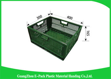 O armazenamento das caixas plásticas da dobradura da agricultura frutifica 60L PP 30kg Eco-amigável